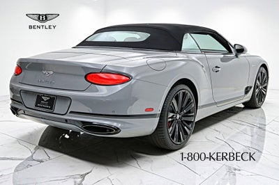 2022 Bentley Continental GTC Speed