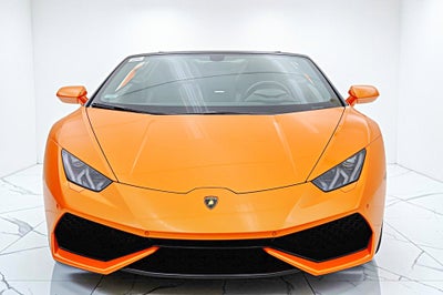 2017 Lamborghini Huracan Spyder/SELEZIONE PRE-OWNED CERTIFIED