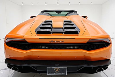 2017 Lamborghini Huracan Spyder/SELEZIONE PRE-OWNED CERTIFIED
